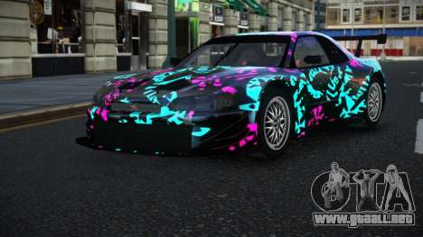 Nissan Skyline R34 GT-R Morley S13 para GTA 4