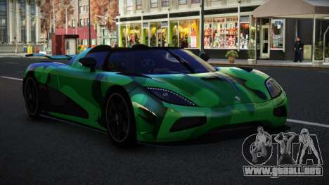 Koenigsegg Agera Exader S8 para GTA 4