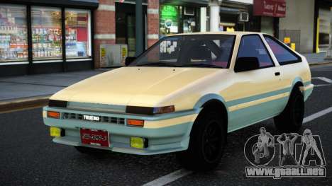 Toyota AE86 Tuuge para GTA 4