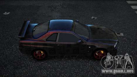 Nissan Skyline R34 Nolia S14 para GTA 4