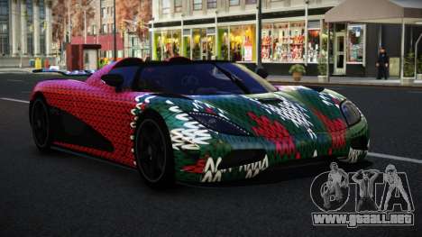 Koenigsegg Agera Exader S3 para GTA 4