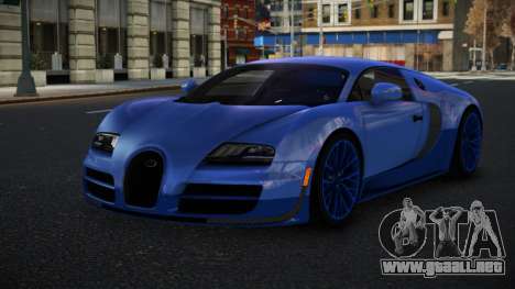 Bugatti Veyron Mabepebur para GTA 4