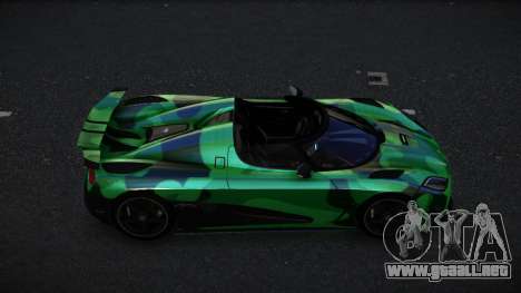 Koenigsegg Agera Exader S8 para GTA 4