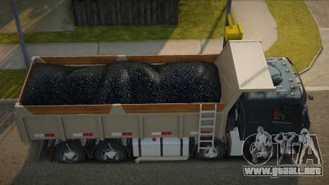 Volvo FM Bitruck Tipper para GTA San Andreas