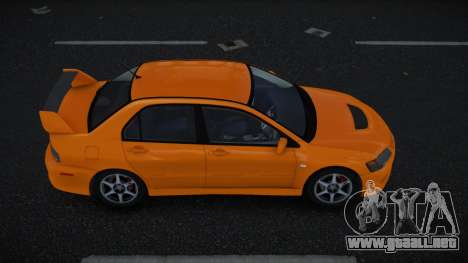 Mitsubishi Lancer Evolution VIII Howuqugaf para GTA 4