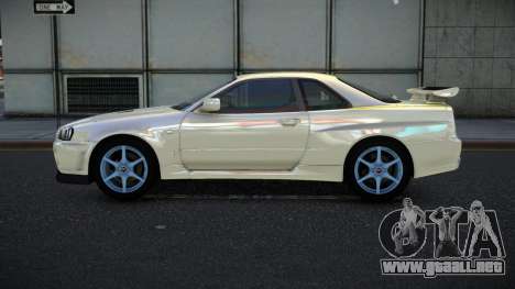 Nissan Skyline R34 Bassty para GTA 4