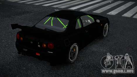 Nissan Skyline R34 Ujon para GTA 4