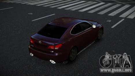 Lexus IS-F Qujotiwal para GTA 4