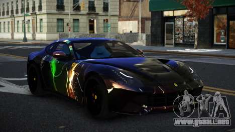 Ferrari F12 Eljake S4 para GTA 4