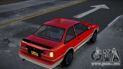 Toyota AE86 Codpay para GTA 4