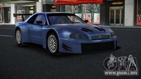 Nissan Skyline R34 GT-R Morley para GTA 4