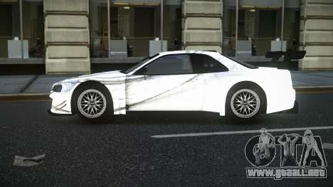 Nissan Skyline R34 GT-R Morley S9 para GTA 4