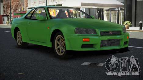 Nissan Skyline R34 Hihsujo para GTA 4