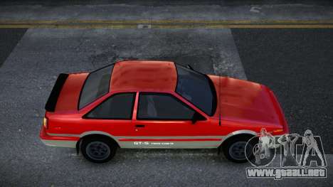 Toyota AE86 Codpay para GTA 4