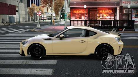 Subaru BRZ Data para GTA 4