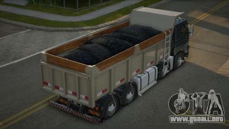 Volvo FM Bitruck Tipper para GTA San Andreas