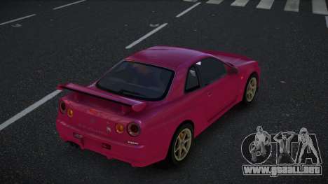 Nissan Skyline R34 Siswo para GTA 4