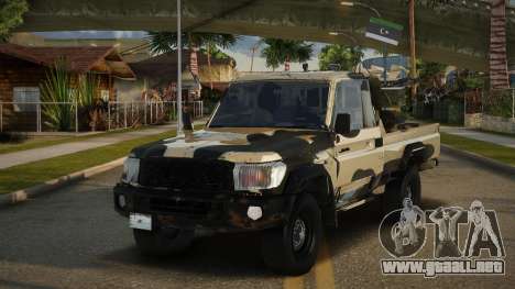 Toyota Land Cruiser Pickup EP para GTA San Andreas