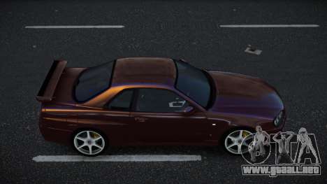 Nissan Skyline R34 Aheg para GTA 4