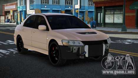 Mitsubishi Lancer Evolution VIII Cuvdiq para GTA 4