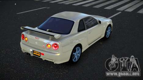 Nissan Skyline R34 Bassty para GTA 4