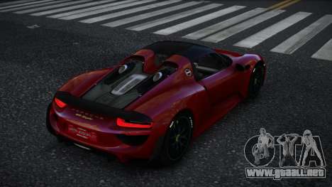 Porsche 918 Cubume para GTA 4