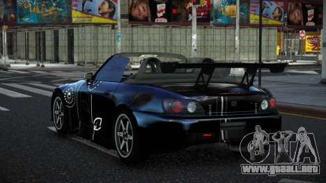 Honda S2000 Rajes S6 para GTA 4