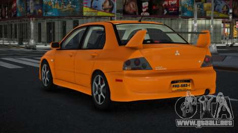 Mitsubishi Lancer Evolution VIII Howuqugaf para GTA 4
