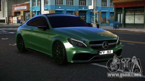 Mercedes-Benz C63S AMG Loqlom para GTA 4