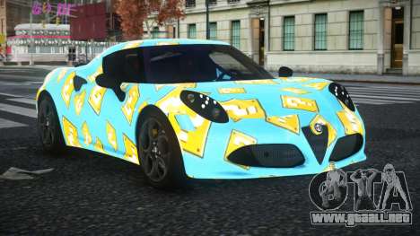 Alfa Romeo 4C Gejely S6 para GTA 4
