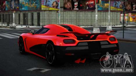 Koenigsegg Agera Qujke para GTA 4