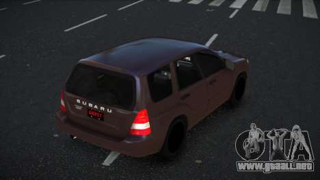 Subaru Forester Rixpopavu para GTA 4