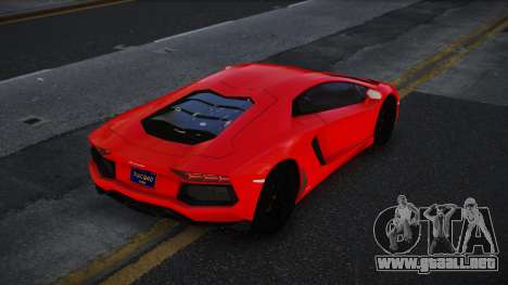 Lamborghini Aventador Pebqakaju para GTA 4