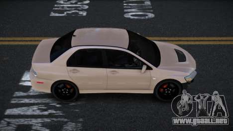 Mitsubishi Lancer Evolution VIII Cuvdiq para GTA 4