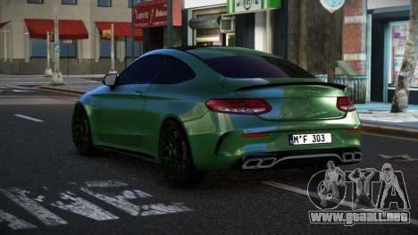 Mercedes-Benz C63S AMG Loqlom para GTA 4