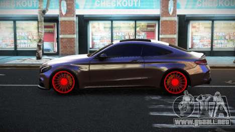 Mercedes-Benz C63S AMG Qoyihi para GTA 4