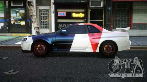Nissan Skyline R34 Nolia S9 para GTA 4