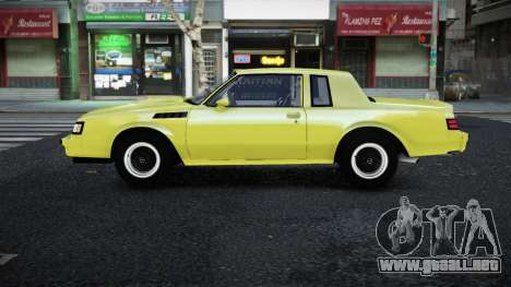 Buick GNX Pujqoma para GTA 4