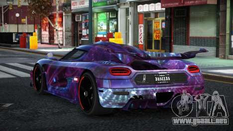 Koenigsegg Agera Nisanor S3 para GTA 4