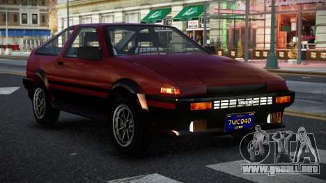 Toyota AE86 Pimumok para GTA 4
