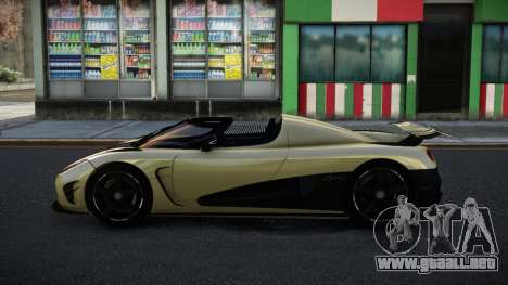 Koenigsegg Agera Exuz para GTA 4