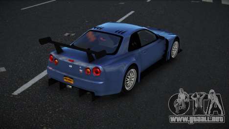 Nissan Skyline R34 GT-R Morley para GTA 4