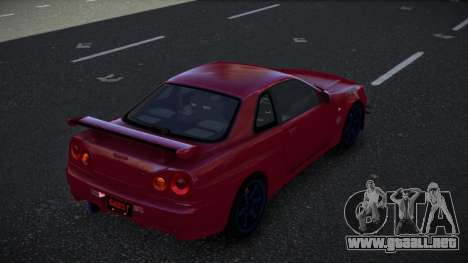 Nissan Skyline R34 Umur para GTA 4
