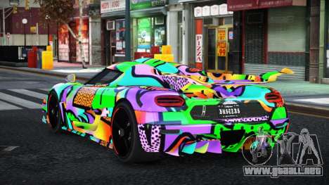 Koenigsegg Agera Nisanor S4 para GTA 4