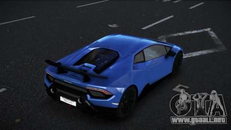 Lamborghini Huracan Riterlan para GTA 4