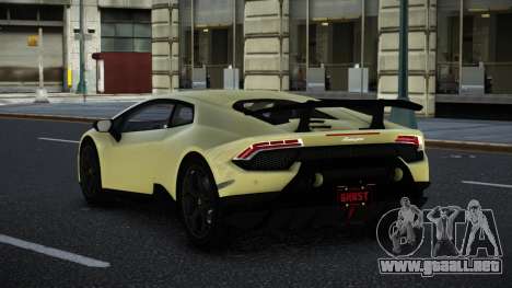 Lamborghini Huracan Aton para GTA 4