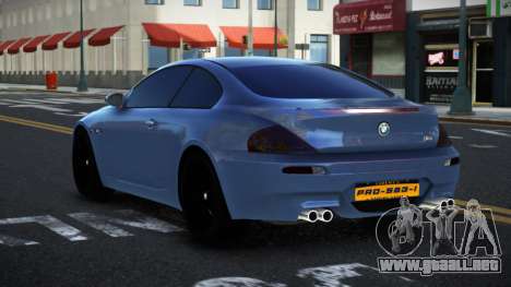 BMW M6 Yinup para GTA 4