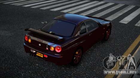 Nissan Skyline R34 Nolia para GTA 4