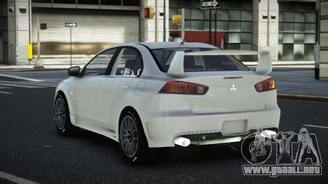 Mitsubishi Lancer Evolution X Bupvemo para GTA 4