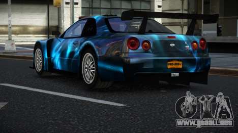 Nissan Skyline R34 GT-R Morley S6 para GTA 4